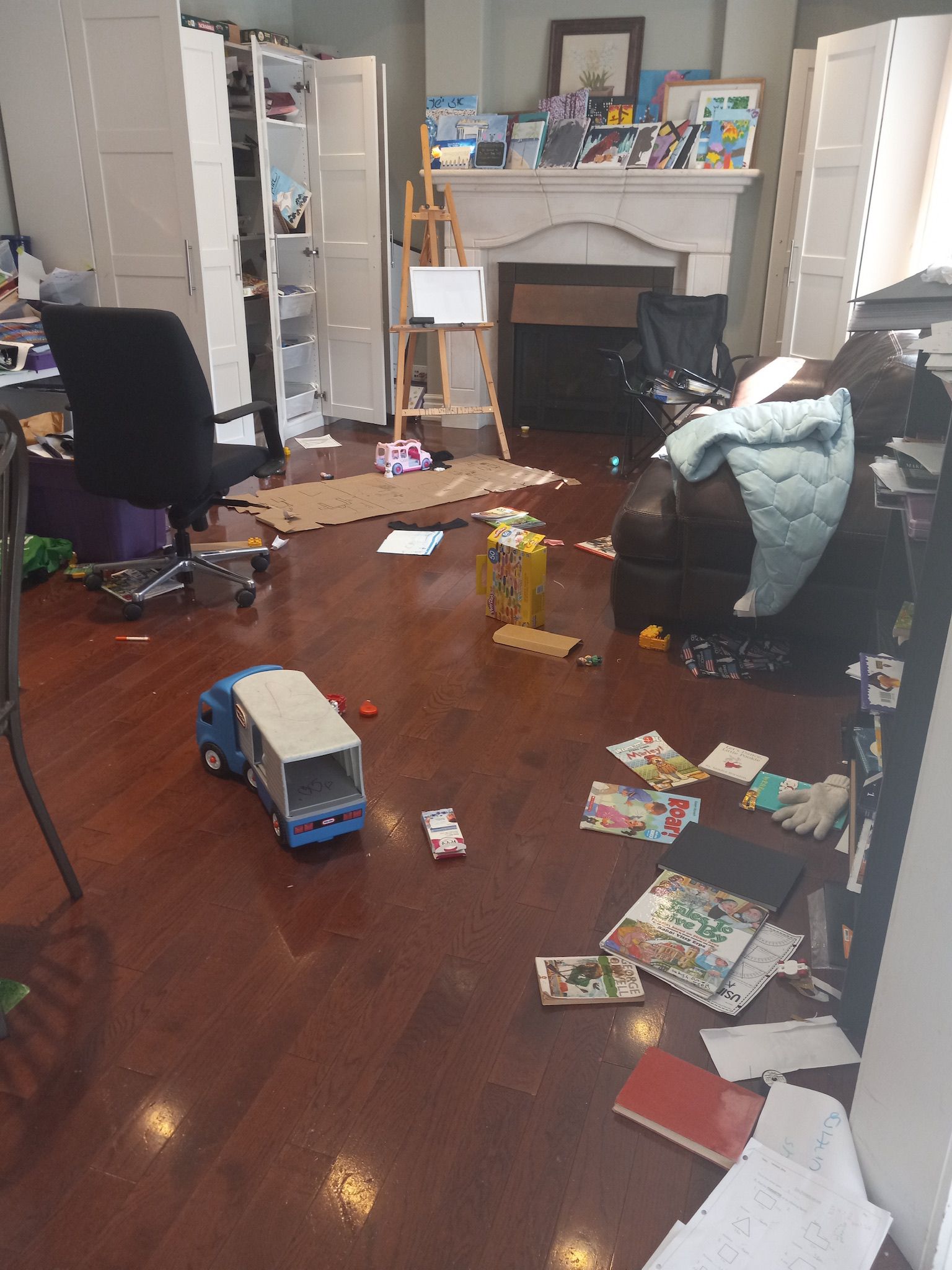 Regular clean before